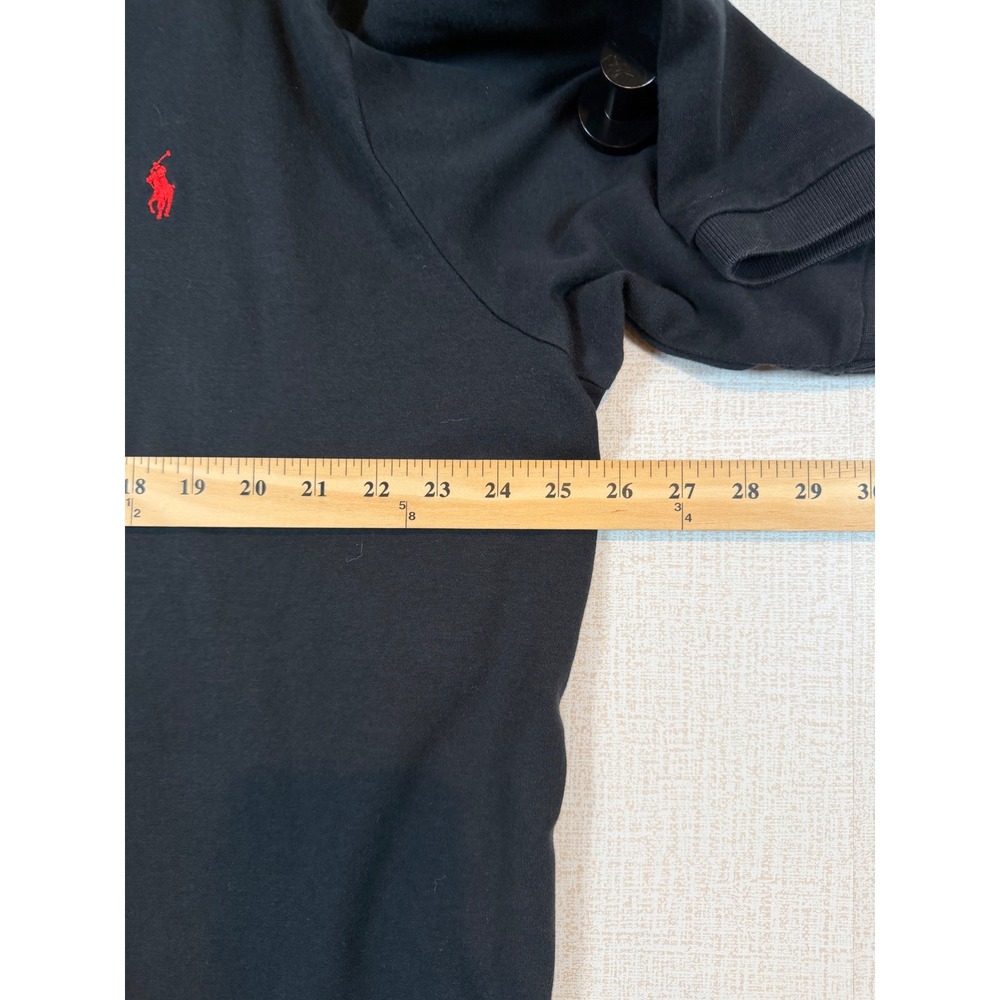 Polo Ralph Lauren Mens 2XLT Black Short Sleeve Polo Shirt Red Pony Logo Golf Ivy - Picture 5 of 6